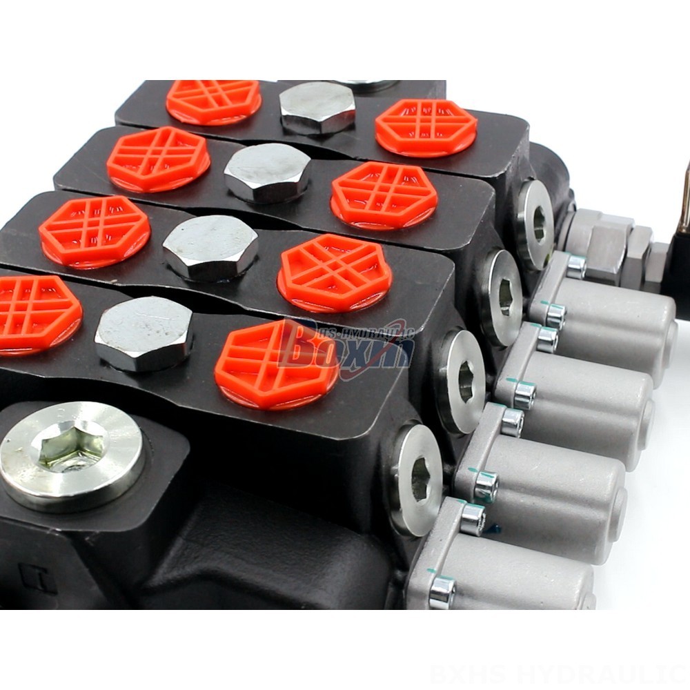 SD8-Electric unloading valve Manual 4 Spool Sectional Directional Valve | OEM Services detail image